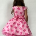 Платье для девочки нарядное БУШОН ST10, стиляги цвет барби