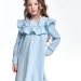 Платье для девочек Mini Maxi, модель 6951, цвет голубой