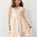 Платье для девочки нарядное БУШОН ST52, цвет бежевый
