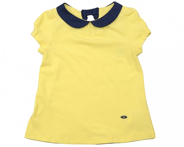 Футболка для девочек Mini Maxi, модель 3283, цвет желтый - Футболки для девочек