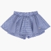 Юбка-шорты для девочек Mini Maxi, модель 7046, цвет синий/клетка