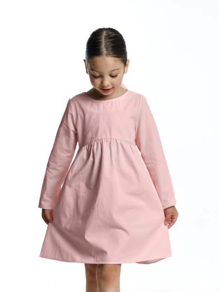 Платье для девочек Mini Maxi, модель 7188, цвет розовый - Платья для девочек с длинным рукавом