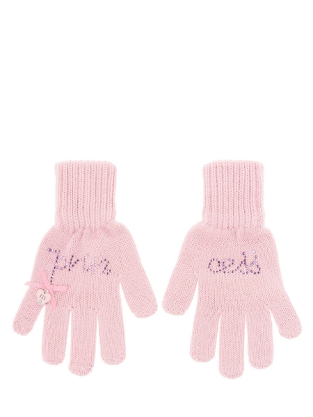 Перчатки для девочки Decor, Миалт бледно-розовый, весна-осень - Перчатки