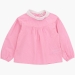 Блузка для девочек Mini Maxi, модель 49332, цвет розовый/клетка
