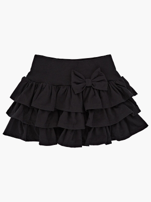 Юбка для девочек Mini Maxi, модель 0459, цвет черный