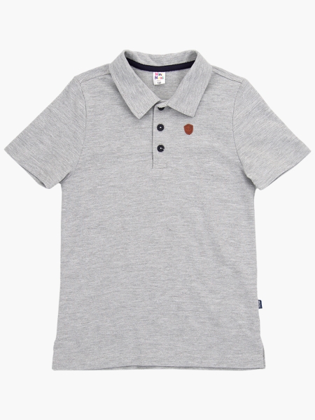 Поло для мальчиков Mini Maxi, модель 2055, цвет серый - Поло / футболки короткий рукав