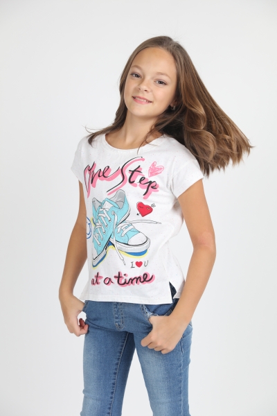 Фуфайка трикотажная для девочек (футболка), Play Tween - Футболки для девочек