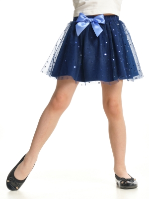 Юбка для девочек Mini Maxi, модель 4421, цвет синий