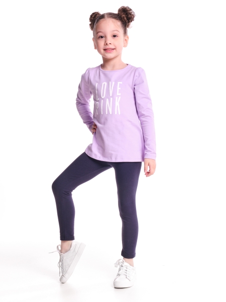 Комплект одежды для девочек Mini Maxi, модель 0572/0577, цвет сиреневый - Комплекты летние