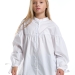Блузка для девочек Mini Maxi, модель 8016, цвет белый
