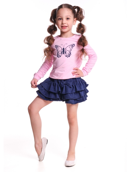 Комплект для девочек Mini Maxi, модель 1264/1265, цвет розовый - Комплекты трикотажные