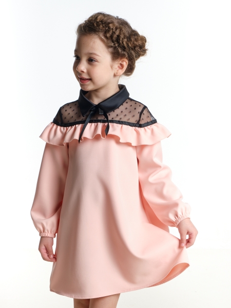 Платье для девочек Mini Maxi, модель 6900, цвет кремовый/розовый - Платья коктельные / вечерние