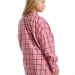 Рубашка для девочек Mini Maxi, модель 8013, цвет клетка/коралловый