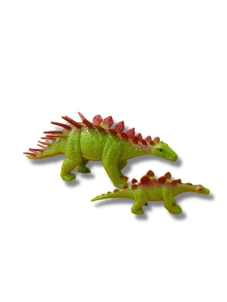 Стегозавр + малыш        - Животные Динозавры Семья,Epic Animals