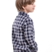 Рубашка для мальчиков Mini Maxi, модель 2786, цвет серый/синий