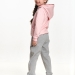 Спортивный костюм для девочек Mini Maxi, модель 2248, цвет кремовый/розовый/серый