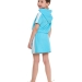 Комплект для девочек Mini Maxi, модель 6592/6593, цвет голубой