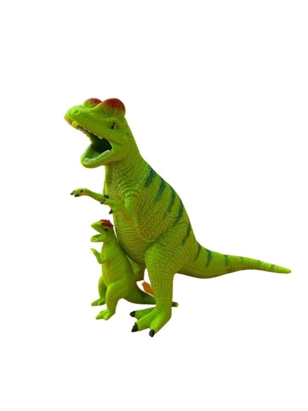 Коритозавр + малыш     - Животные Динозавры Семья,Epic Animals