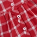 Комплект одежды для девочек Mini Maxi, модель 3747, цвет красный/клетка
