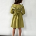 Платье для девочки нарядное БУШОН ST59, цвет оливковый