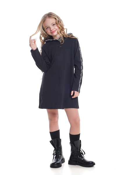 Платье для девочек Mini Maxi, модель 6362, цвет черный - Платья для девочек с длинным рукавом
