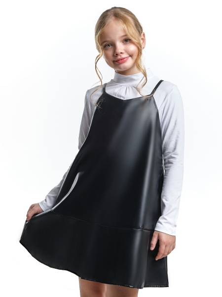 Платье-сарафан для девочек Mini Maxi, модель 7395, цвет черный - Сарафаны для девочек