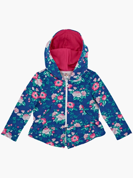 Толстовка для девочек Mini Maxi, модель 2304, цвет мультиколор - Бомберы / куртки