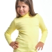 Джемпер для девочек Mini Maxi, модель 6797, цвет желтый