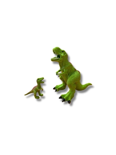 Тираннозавр + малыш       - Животные Динозавры Семья,Epic Animals
