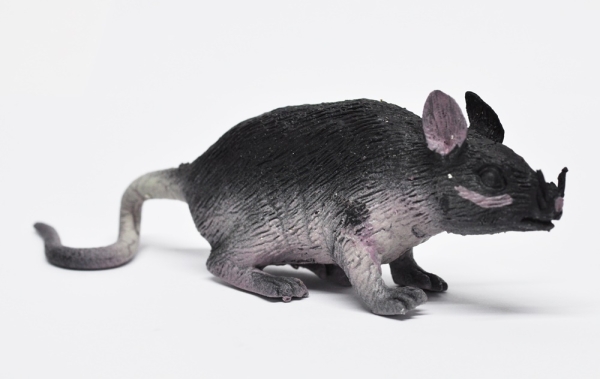 Черная крыса (светится в темноте)   - Летучие мыши и Ко Макси