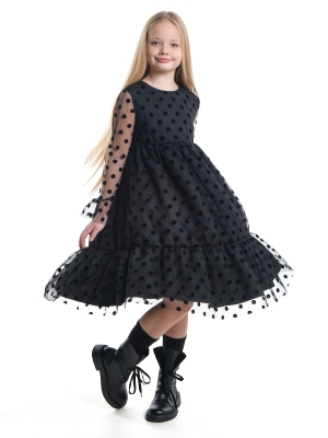 Платье для девочек Mini Maxi, модель 7850, цвет черный