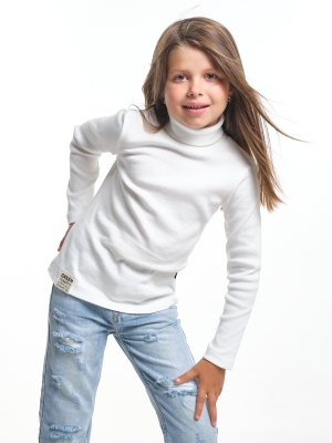 Джемпер для девочек Mini Maxi, модель 0662, цвет белый