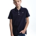 Рубашка-поло для мальчиков Mini Maxi, модель 7884, цвет темно-синий