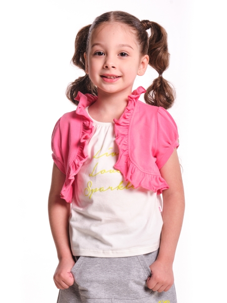 Комплект для девочек Mini Maxi, модель 3367/3368, цвет кремовый - Комплекты трикотажные