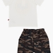 Комплект одежды для мальчиков Mini Maxi, модель 7163/7164, цвет белый