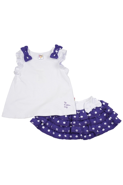Комплект одежды для девочек Mini Maxi, модель 1677/1678, цвет сиреневый - Комплекты летние