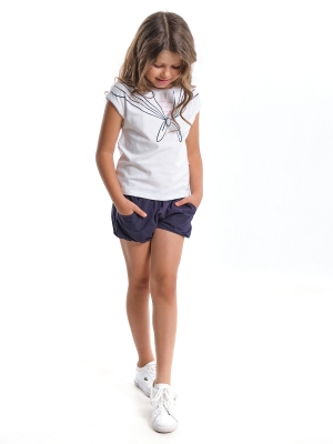 Комплект для девочек Mini Maxi, модель 2854/2855, цвет белый