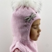 Шлем для девочки Джульетта, Миалт светло-розовый, зима