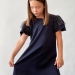 Платье для девочки нарядное БУШОН ST5410, цвет темно-синий