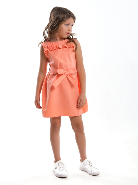 Платье для девочек Mini Maxi, модель 4549, цвет кремовый - Платья для девочек с коротким рукавом