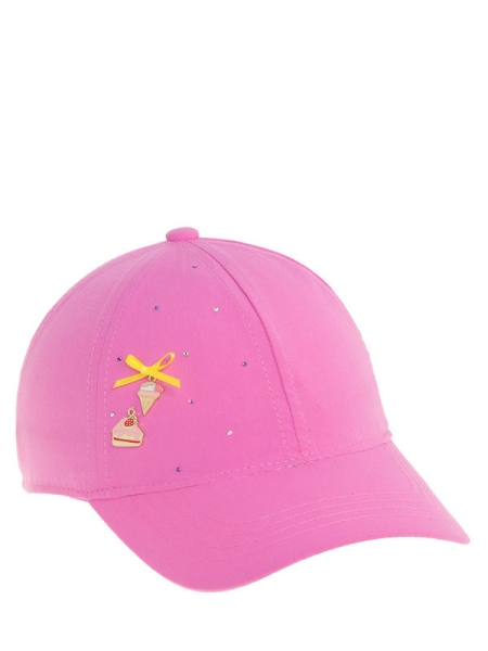 Бейсболка для девочки Чаепитие бейсболка, Миалт ярко-розовый, лето - Бейсболки и кепки