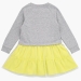 Платье для девочек Mini Maxi, модель 4135, цвет серый/неон