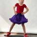 Юбка-американка для девочек БУШОН, модель ST91, цвет фиолетовый