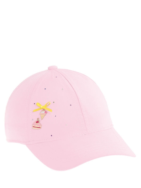 Бейсболка для девочки Чаепитие бейсболка, Миалт светло-розовый, лето - Бейсболки и кепки