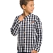 Рубашка для мальчиков Mini Maxi, модель 1881, цвет черный/мультиколор