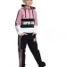 Спортивный костюм для девочек Mini Maxi, модель 7277, цвет черный/розовый
