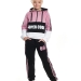 Спортивный костюм для девочек Mini Maxi, модель 7277, цвет черный/розовый