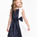 Платье для девочек Mini Maxi, модель 6907, цвет синий/белый