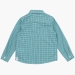 Рубашка для мальчиков Mini Maxi, модель 6649, цвет бирюзовый/клетка