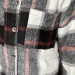 Рубашка для мальчика байковая БУШОН, цвет черный/коричневый/белый клетка